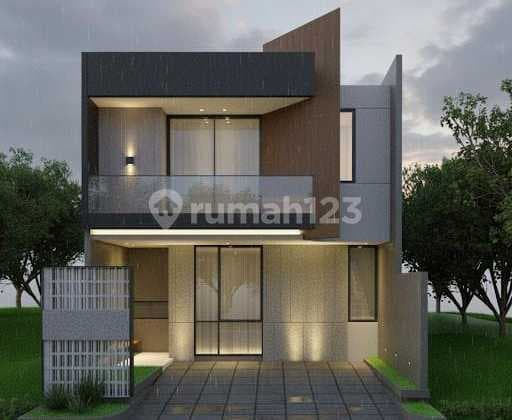 Dijual Rumah Modern Baru Gress Alam Hijau Citraland