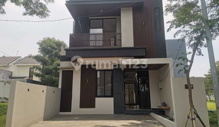 Dijual Rumah Baru 2 LT Northwest Lake Surabaya