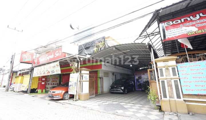 Rumah Usaha 2,5 LT Omzet 25Jt/Bln Katamso SHM Pinggir Jalan