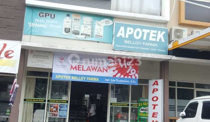 Ruko Safira Garden Sidoarjo 2 Lantai HGB Siap Usaha 1,5M