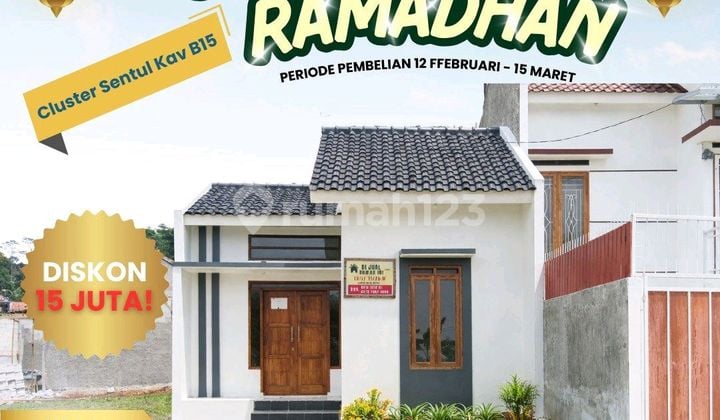 Promo Turun Harga Rumah Siap Huni Dekat Tol Cileunyi