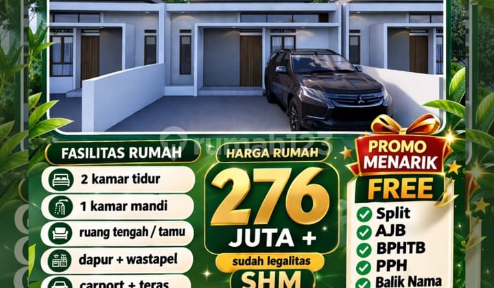 Promo Rumah Tanpa Drama Biaya Tambahan Dekat Tol Cileunyi