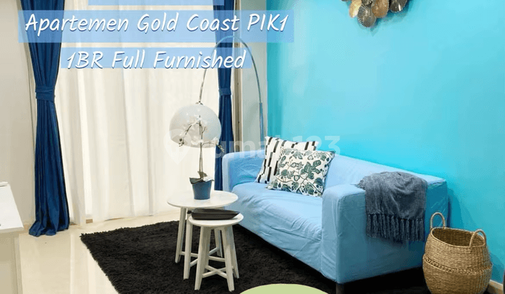 Disewakan Apartemen 1 Bedroom Gold Coast Pik Full Furnished