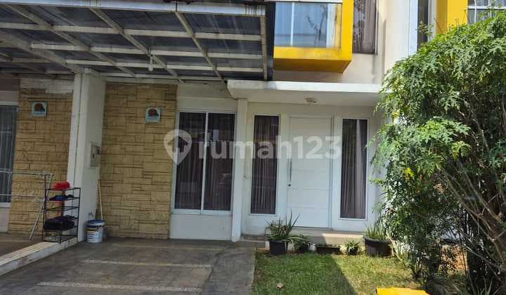 Jual Rumah Cluster Green Lake Tangerang Semi Furnish