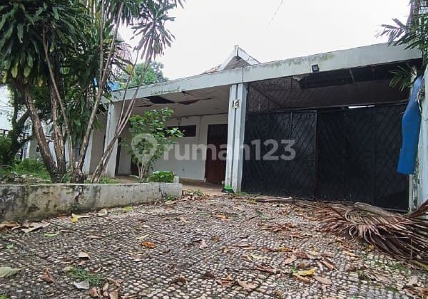 Rumah Lama Menteng Tanah Kotak & Strategis