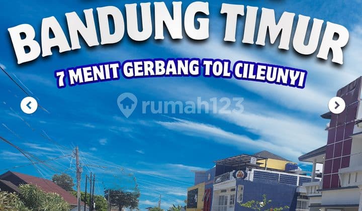 Tanah Dijual di Cileunyi Bandung 123M SHM Dekat Tol dan Ipdn Itb