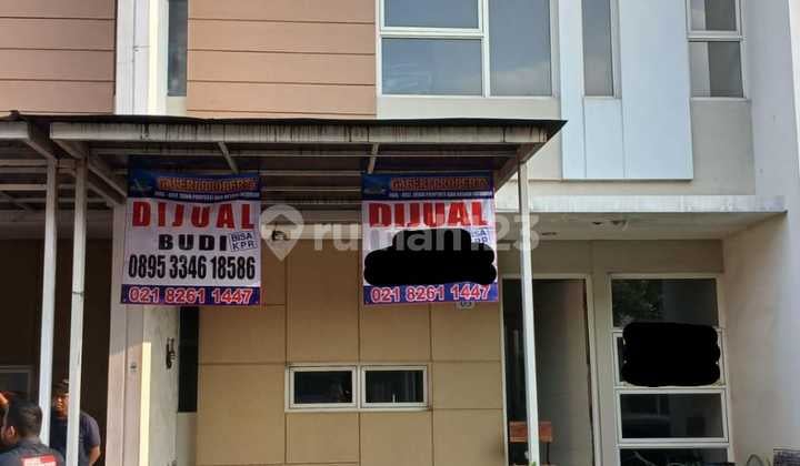 Bisa KPR, Rumah, 2 Lantai, Bebas Banjir
