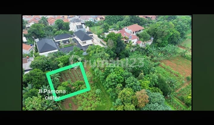 Bidang Tanah Luas 525 M dengan Lingkungan Asri di Jalan Pamona Ciater di Jl. Pamona No 20, Ciater, Serpong, Kota Tangerang Selatan, Banten, Indonesia, 15310, Ciater