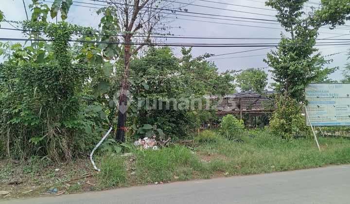 Tanah, SHM, di Tigaraksa, Pinggir Jalan di Daerah yang Berkembang Pesat,Cocok untuk Area Komersil