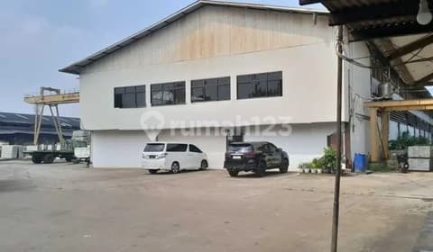 Dijual Cepat Pabrik Siap Pakai Dekat Pintu Tol Bitung Tangerang