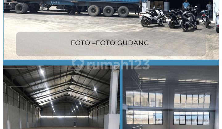 For Rent New Warehouse Ready to Use Near Toll Road