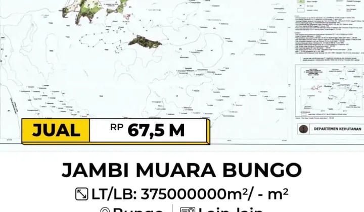 Dijual Cepat Hutan Tanaman Industri