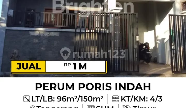 Rumah 3 Lantai Dijual Cepat