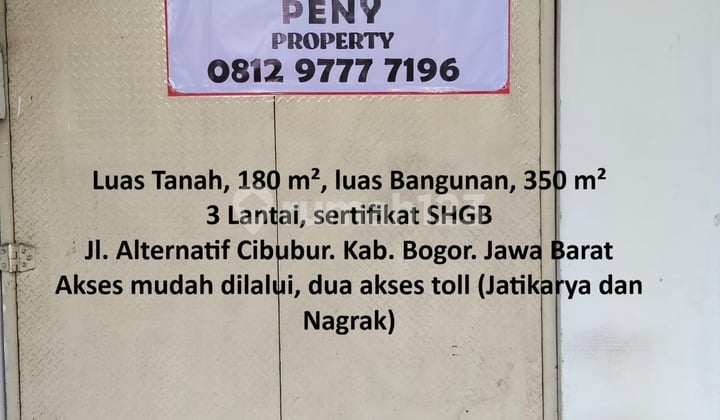 Ruko Strategisdi Cibubur