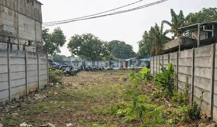 Lahan Ngantong Pinggir Jalan Dekat Tol Jorr (Jatiwarna Kranggan)
