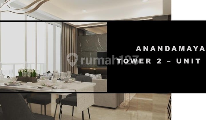 Khusus Elite Ibukota! Anandamaya Sudirman - 3Br Furnished