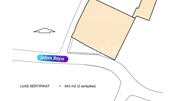 Lahan Langka di Area Premium Jaksel! Lokasi Super Strategis