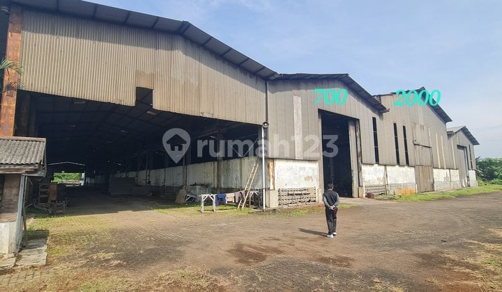 Gudang 1600 Meter Siap Pakai | bisa Produksi | di Bekasi