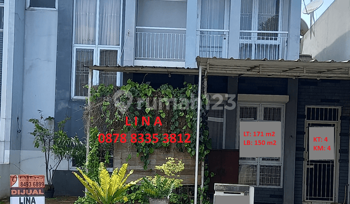 Di Jual Rumah Siap Huni - Lokasi Strategis di Kota Wisata Cibubur