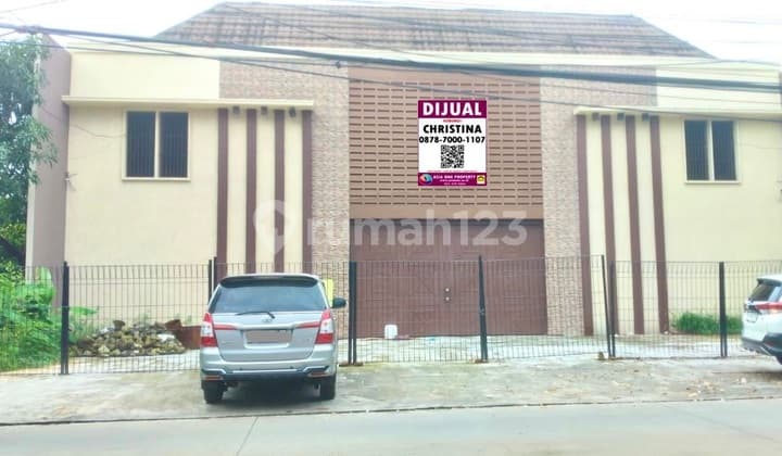 Gudang Rapi 2 Lantai Strategis di Kembangan Jkt Barat