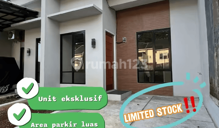 Rumah Minimalis Cicilan 2 Jutaan Lokasi Strategis Dekat Cibubur