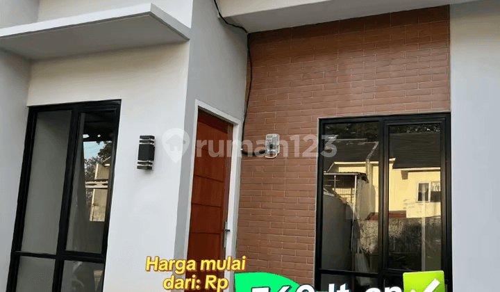 Rumah Cluster Minimalis Cicilan 2 Jutaan Sudah SHM