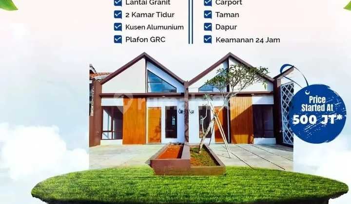 Rumah Minimalis Scandinavian 500Jutaan Dekat Cibubur