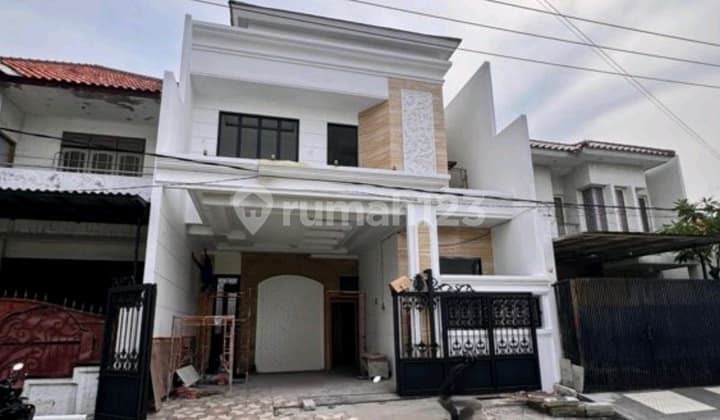 Rumah Baru 4 Kamar Babatan Pantai Surabaya Timur Bebas Banjir