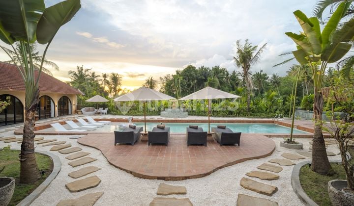 Villa For Sale Freehold At Kedungu Tabanan 30 Minutes From Canggu Located In A Quiet And Peaceful Area. Newly Renovated Spanish Style