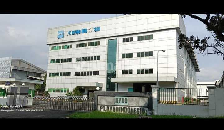 Dijual Ex Pabrik di Kawasan Industri Mitra Karawang - Lokasi Strategis Siap Operasional