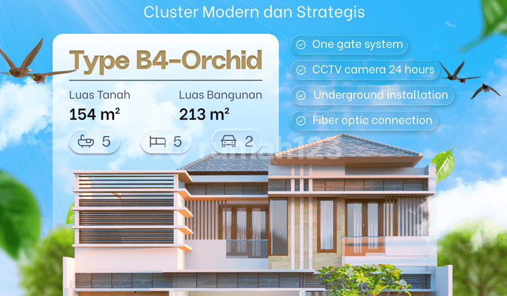 2-Story House: Luxurious, Near UGM Campus & Yogyakarta City Center