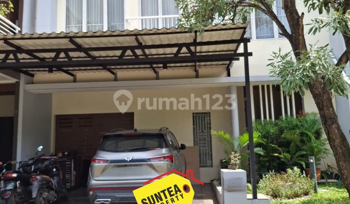 For Sale House with Furnished Luxurious Modern Elegant Style Home in Graha Raya Fortune