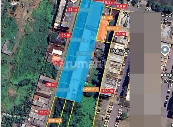 For Rent Premium Commercial Land Hr Muhammad West Surabaya 5200M2