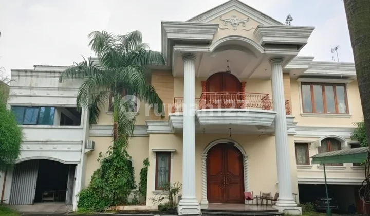 Rumah Mewah Jaksel 1281M2 Pinggir Jalan Raya Parkir 20 Mobil