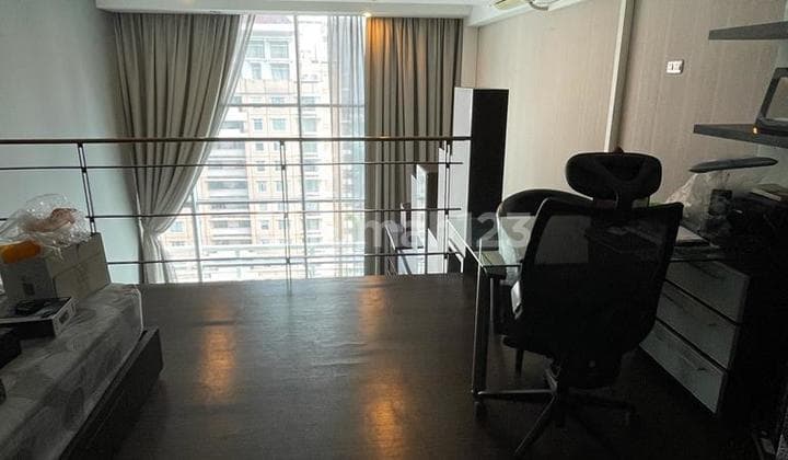 Semi-Furnished Loft Type Apartment in Tanah Abang, Central Jakarta