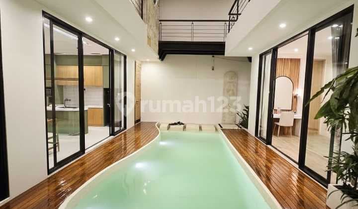 Brand New Luxury 2 Lantai Villa 3Br SHM di Goa Gong - Fully Furnished, Private Pool, Akses 5M, Siap Huni!