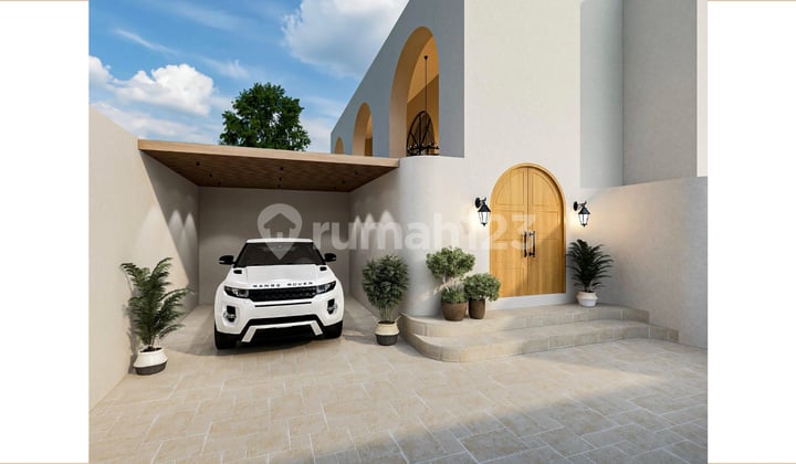 Luxury Villa for Sale in Munggu - 16% ROI Guaranteed, Income 800 Million/Year, Rice Field & Mountain View