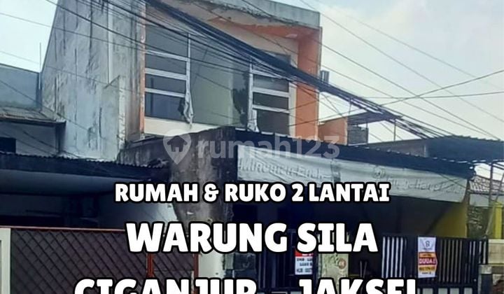 Di Jual Rumah dan Ruko 2 Lantai Siap Huni Ciganjur Jakarta Selatan