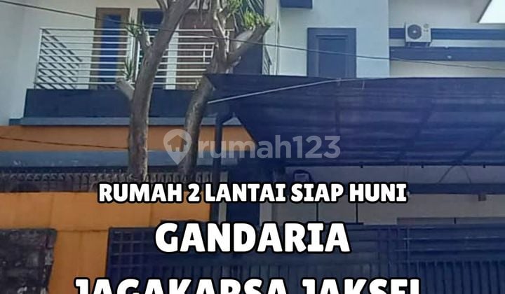 Di Jual Rumah 2 Lantai Siap Huni Gandaria Jagakarsa