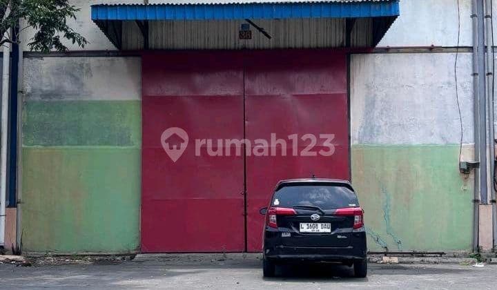 Gudang di Pergudangan Mutiara Tambak Langon Siap Pakai