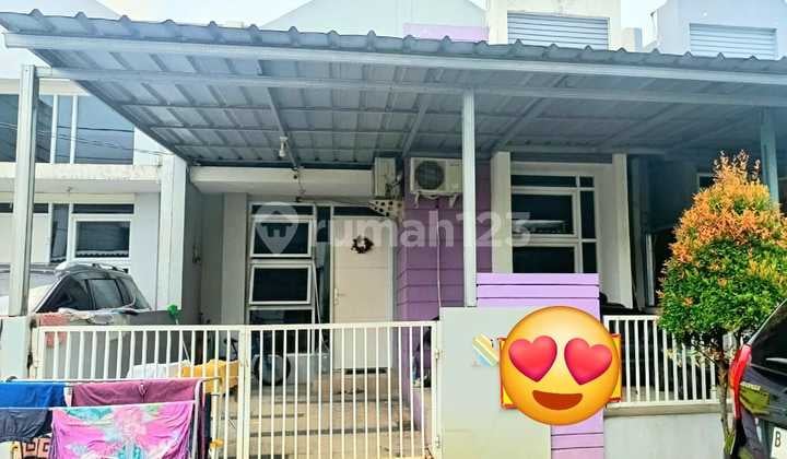 Rumah Satu Lantai Siap Huni di Regency Melati Mas BSD.