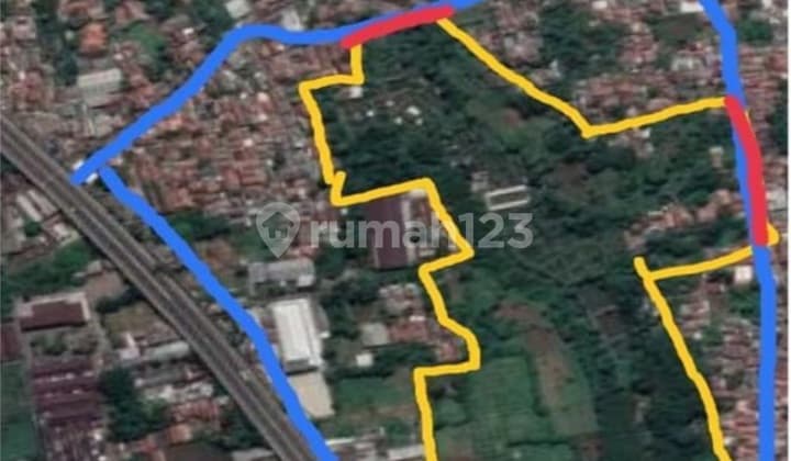 Kavling Lahan Komersial Kota Bogor di Jalan Soleh Iskandar