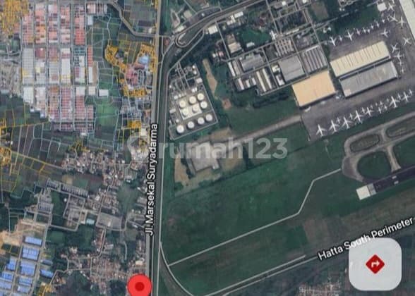 Kavling Lahan Siap Bangun Dekat Bandara Soekarno Hatta 3.818M²