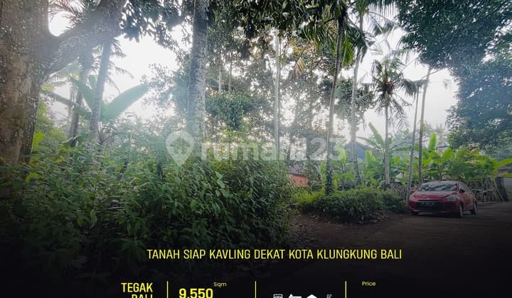 Dijual Tanah Siap Kavling Dekat Kota Klungkung Bali
