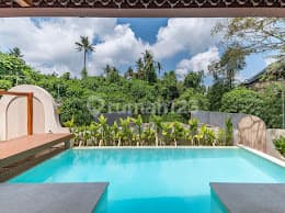Dijual Villa Baru Modern Minimalis dengan Pemandangan Hutan di Kemenuh Ubud