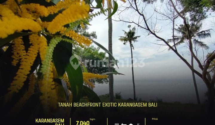 Dijual Tanah Beachfront Excotiq Karangasem Bali