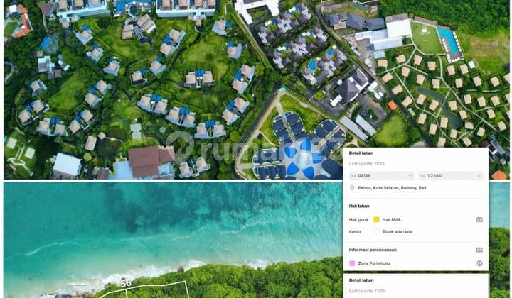 For Sale Rare Land The Only One in Nusa Dua Area Lined with 5-Star Hotels