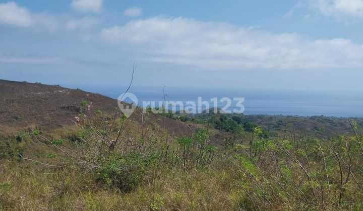 Premium Land for Sale, Already Zoned for Residential with Sea View in Nusa Penida, Klungkung, Bali
