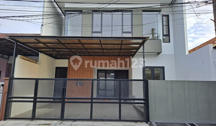 A040. Dijual Rumah Baru Gress Minimalis Modern Pondok Candra