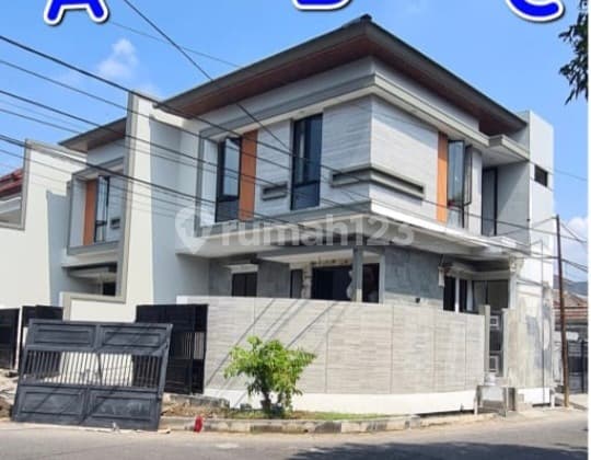 A083. Dijual Rumah Baru Modern Minimalis Taman Intan Nginden